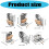 Multipurpose Kitchen Counter Stainless Steel Pot and -3-tier 2 4