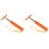 2Stk Autospiegelreiniger Orange Robust 1