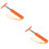2Stk Autospiegelreiniger Orange Robust 5
