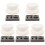 5Sets Durable Graphite Ingot Mold Set for DIY Melting Gold Silver 1