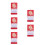 5Pcs 2026 Year Wall Calendars Chinese Lunar Hanging Scrolls 3
