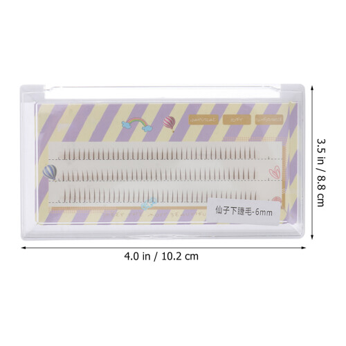 Light Brown Natural Lashes Makeup False Eyelashes for Women 1