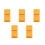 10Pcs Reusable Plastic Safety Reflectors High Visibility 1