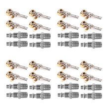 8Sets Assorted Color Locking Tire Air Chuck Quick Connect for Cars