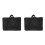 2Pcs Durable Black Artist Backpack with Large Compartments for Drawing 2