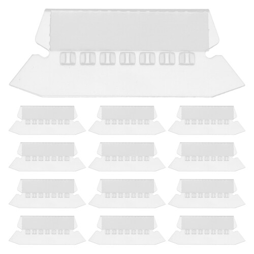 100St Transparante Hangmap Tabs En Labels - Flexibele Folder Indeling