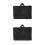 2Pcs Durable Black Artist Backpack with Large Compartments for Drawing 4
