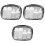 12Pcs Practical Pe Travel Squeeze Bottles for Lotion Shampoo Storage 2