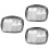 12Pcs Practical Pe Travel Squeeze Bottles for Lotion Shampoo Storage 5