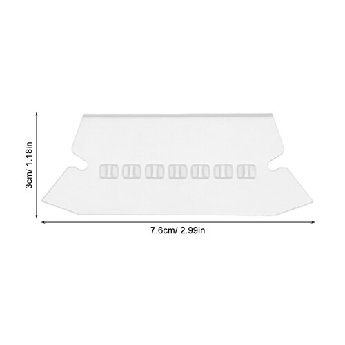 100St Transparante Hangmap Tabs En Labels - Flexibele Folder Indeling 1
