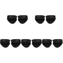 5Pairs Supple Heel Covers Washable Heel Cushions Non-Slip for Baby Use