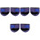 3Pairs Cups for Baby Durable Silicone Heel Protector Cushion 2