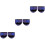 3Pairs Cups for Baby Durable Silicone Heel Protector Cushion 4