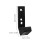 8Pièces Support Mural Barres De Musculation Noir Durable 2