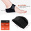 3Pairs Lightweight Black Heel Cups Absorbing Covers 5