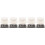 5Sets Durable Graphite Ingot Mold Set for DIY Melting Gold Silver 8