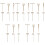5Sets Durable Bamboo Mini Rakes Decorative Tools for Sand Table 2