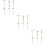 3Sets Assorted Color Bamboo Rakes Small Zen Garden Tools for Sand Art 8