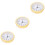 3Pcs Multi Color Retro Clock Head Insert with Durable Quartz Mechanism 4