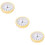 3Pcs Multi Color Retro Clock Head Insert with Durable Quartz Mechanism 8