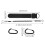 Nylon Fishing Rod Binding Strap Stretchy Poles Ethers with 4