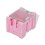 Multikleuropties Plastic opbergdoos-Nr. 1 roze 1