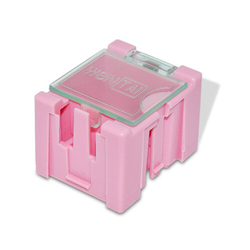 Multikleuropties Plastic opbergdoos-Nr. 1 roze