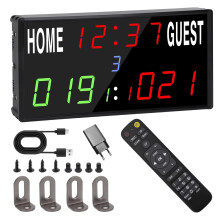 Elektronisch sportscorebord met aftelklok LED elektronische