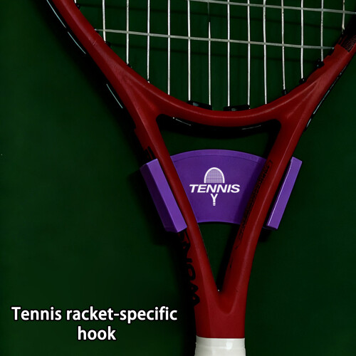 Multifunctionele racketstandaardorganizers voor-Wit klein 2