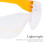 Barnskyddsglasögon, Orange, PC, 12-pack 2