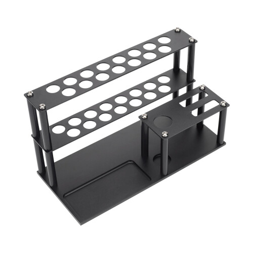 Schraubendreher-Organizer-Ablage, schwarz, 12 Fächer