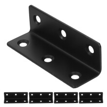 Wspornik kątowy 90 ze stali nierdzewnej 8 x 2,2 x 2,2 cm (opakowanie 5 szt.)