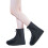 Copriscarpe impermeabili alti con cerniera, unisex, 4