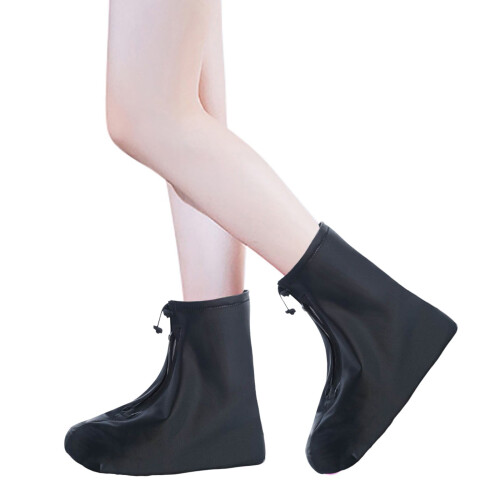 Copriscarpe impermeabili con cerniera per donna e bambino 2