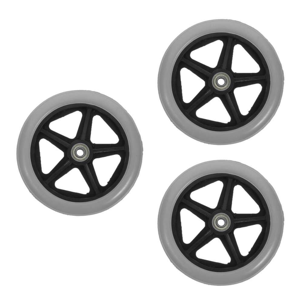 6 Inch Caster Wheels for Wheelchair Front Wheels