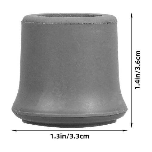 Walker Feet Replacement Grey Rubber 4 Pcs 1