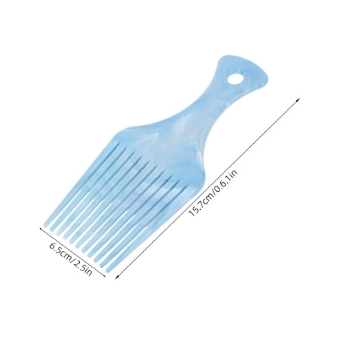 Pente de dentes largos HEMOTON para cabelos cacheados e crespos. 1