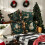 Fundas de almohada navideñas de algodón de 45x45 cm (juego de 4) 1