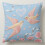 Funda de almohada bordada con forma de corazón de animal de 45x45 cm 2
