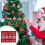 Christmas Balls Decorations Red Painted 2.36 Inch 2