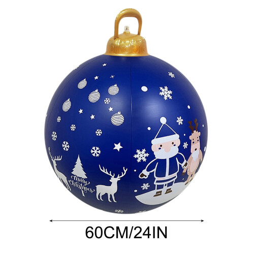 Viflosae Christmas Inflatable Ball Decor 60CM 2