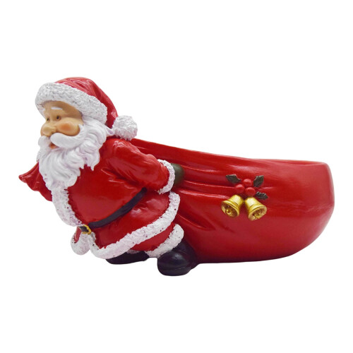 Julemandens harpiksfigur med slikskål 1