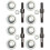 4Ensembles Tiges Extension Métal Fiables Assorties Usage 5