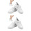 2Paires Sneakers PU Durable Style Polyvalent 4
