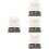 4Ensembles Moules Fonte Graphite Usage Artisanat Métaux Or Argent 5