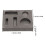 3Ensembles Moules Casting DIY Usinage Rapide Résistance Usure 9