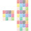 48Sheets Decorative Alphabet Number Stickers for Smooth Surface Use 5