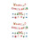2Sets Assorted Color Paper Cake Topper Flags Christmas Party Decor 3