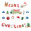 2Sets Assorted Color Paper Cake Topper Flags Christmas Party Decor 8