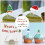 2Sets Assorted Color Paper Cake Topper Flags Christmas Party Decor 11